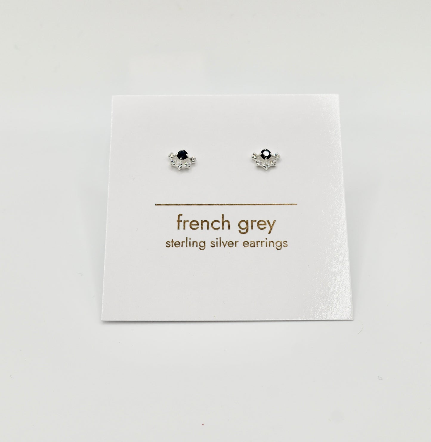 Sterling silver earrings - Silver