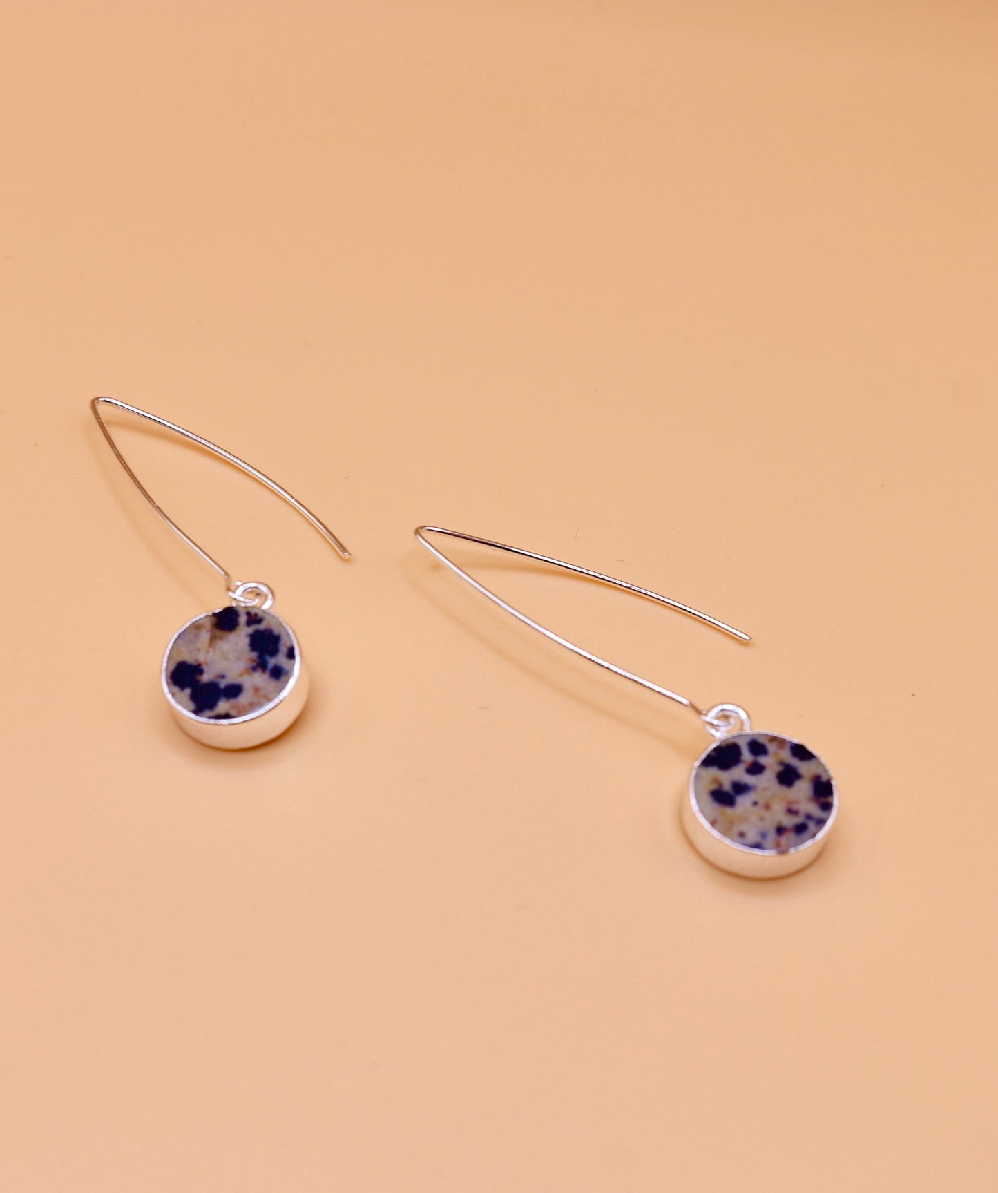 "Sally" Drop earrings - Silver