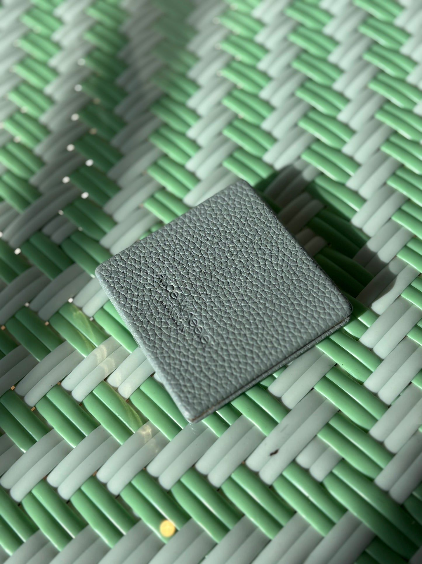 Alice Wheeler Compact mirror - Blue