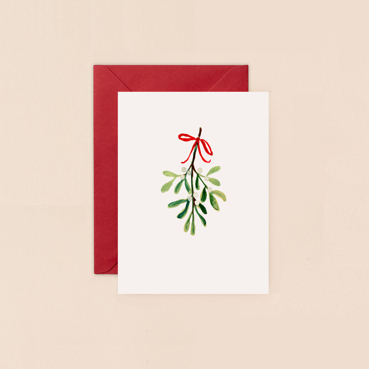 Mistletoe Christmas Mini Card