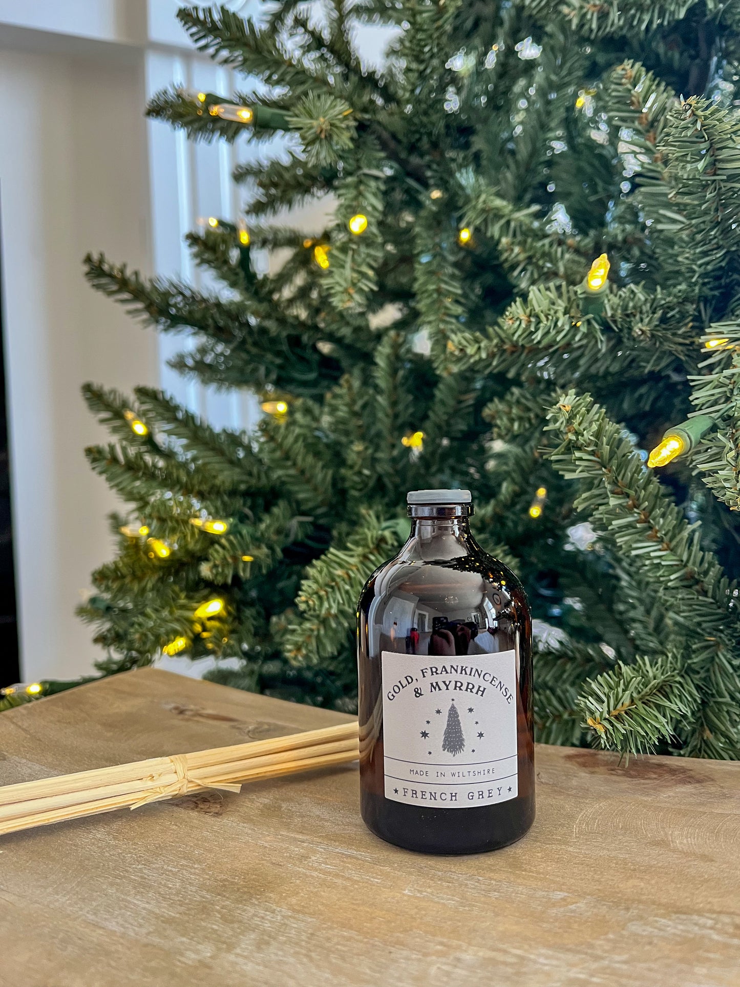 Gold, Frankincense & Myrrh Reed Diffuser