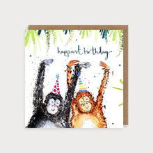  Monkeys Birthday Card