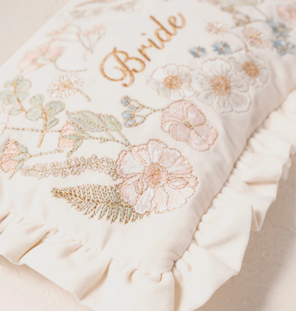 Elizabeth Scarlett Earth Goddess Bride Frill Pouch