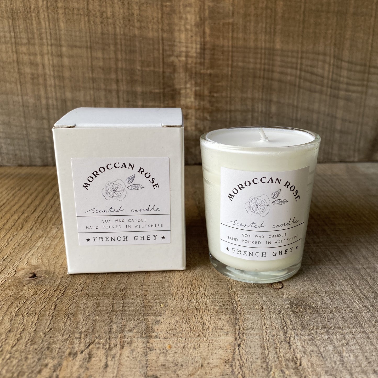 Moroccan Rose Votive Candle