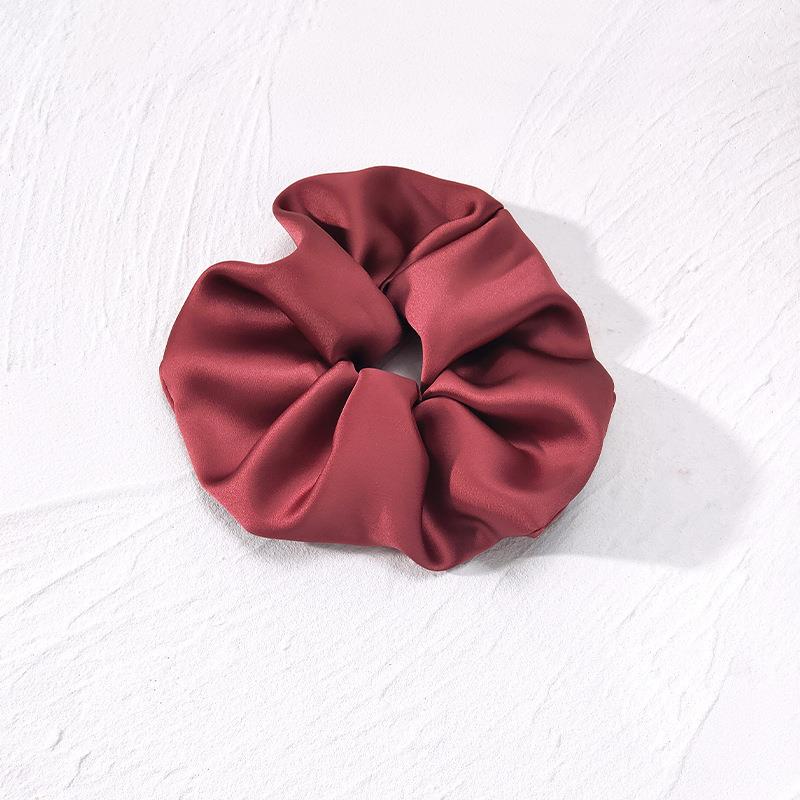 Extra Large Silky Scrunchie Ruby Red