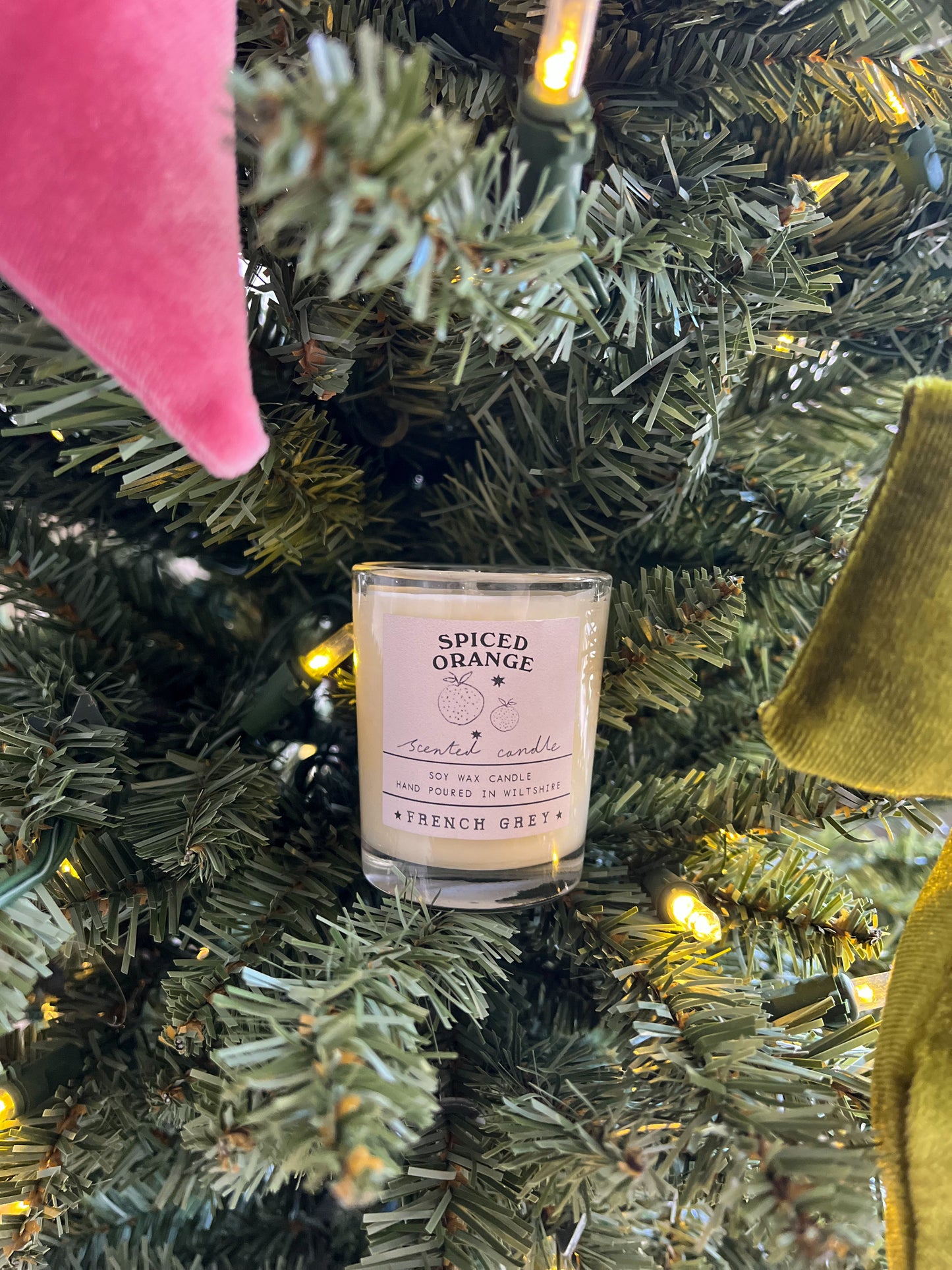 Spiced Orange Votive Candle