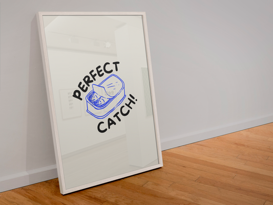 Perfect Catch Sardines Print