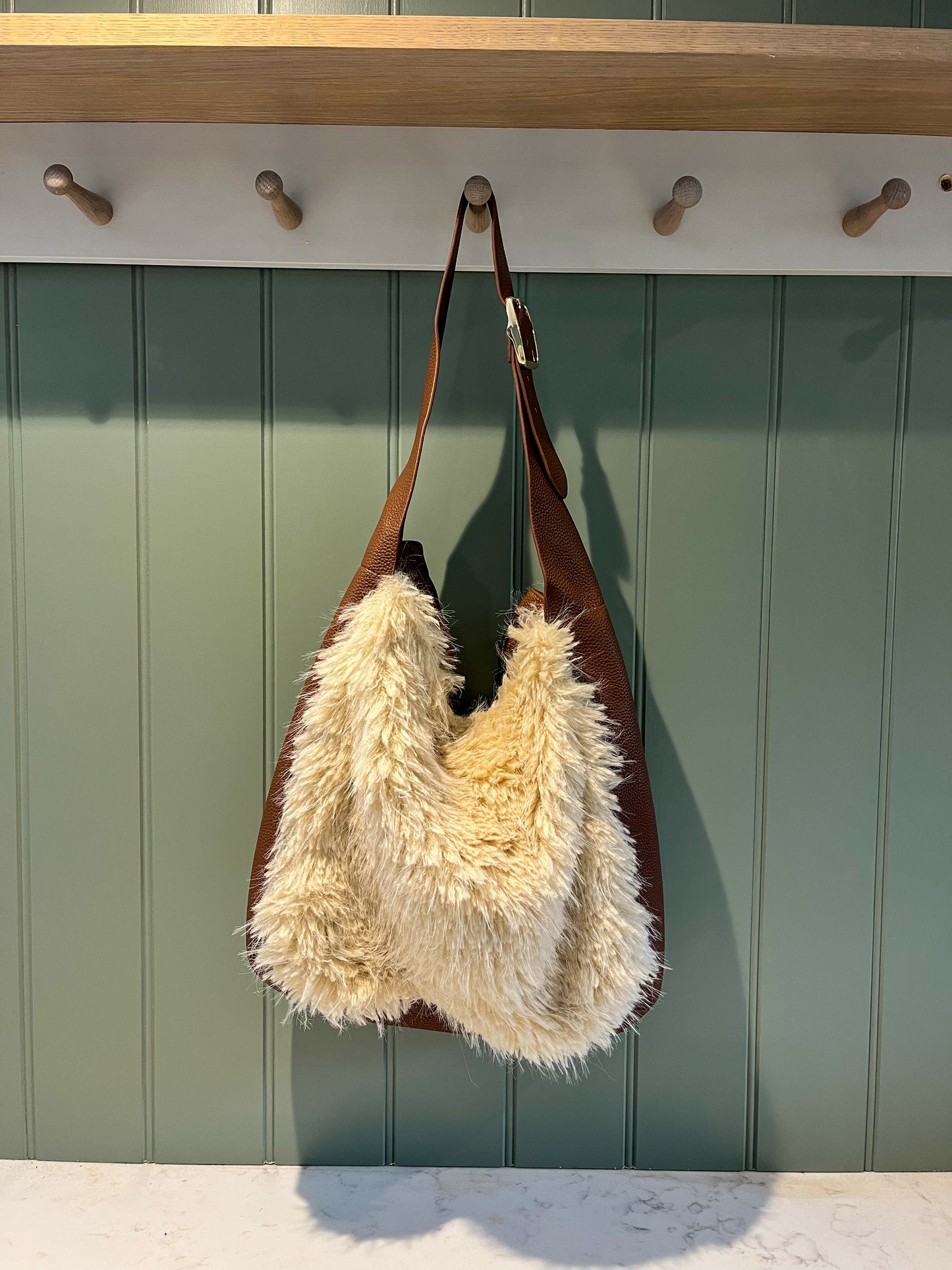 Slouchy Shopper Bag - Whipped Cream