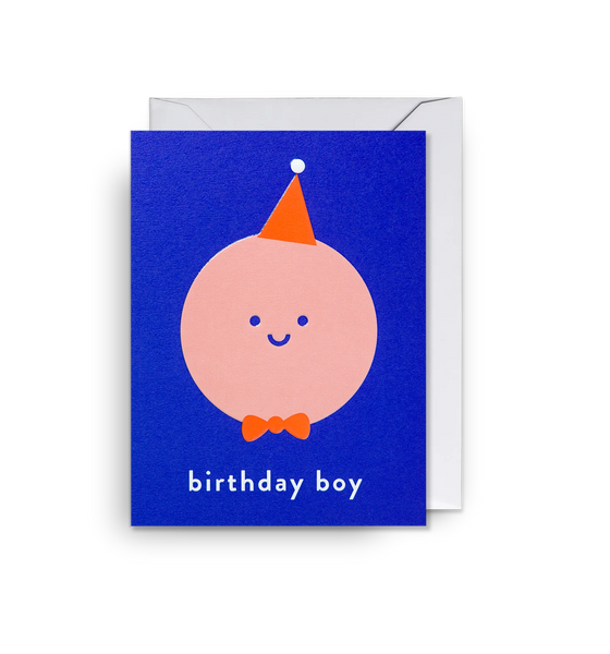 Mini Card 'Birthday Boy'