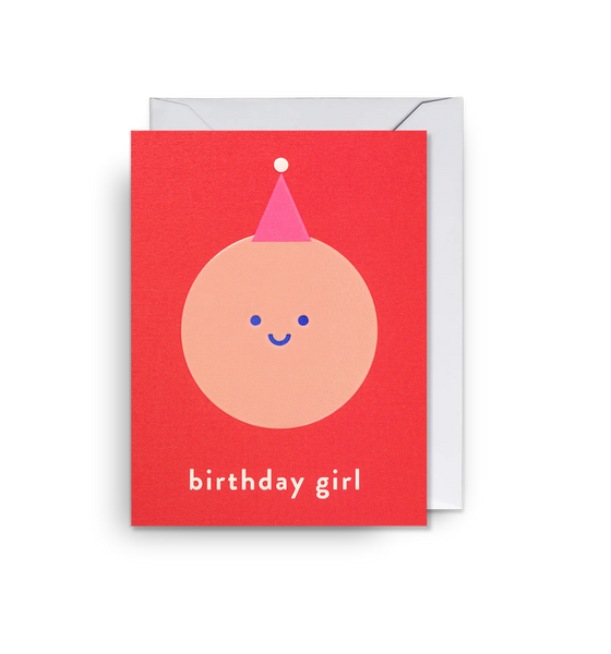 Mini Card 'Birthday Girl'