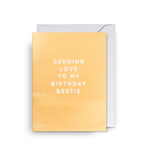  Mini Card 'Birthday Bestie'