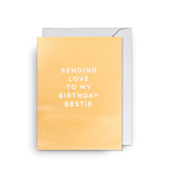 Mini Card 'Birthday Bestie'
