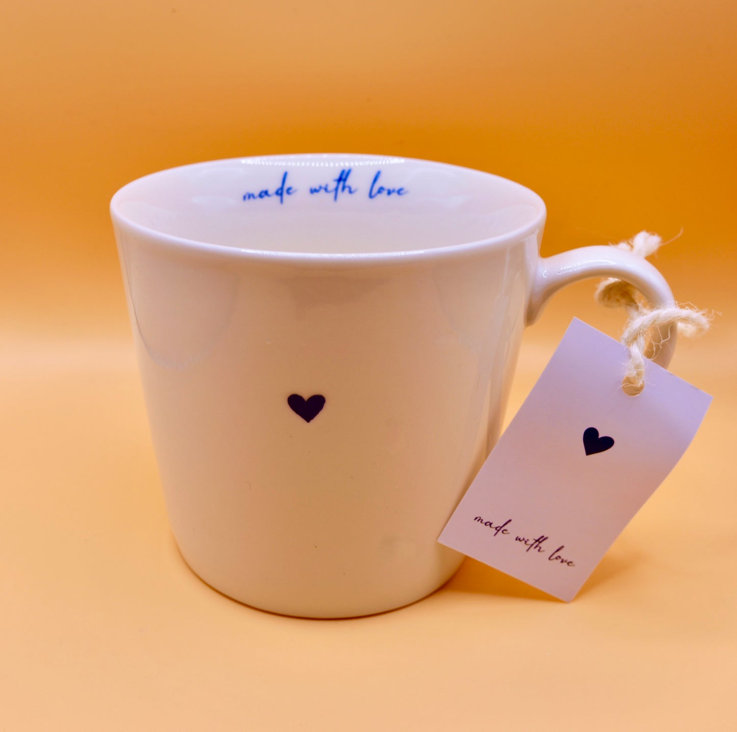 Heart Mug - Made with love
