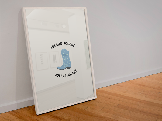 Jolene Dolly Parton Inspired Print