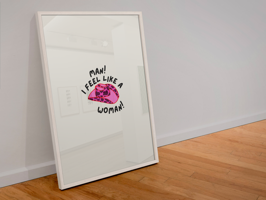 Shania Twain "Man I Feel Like A Woman" Print