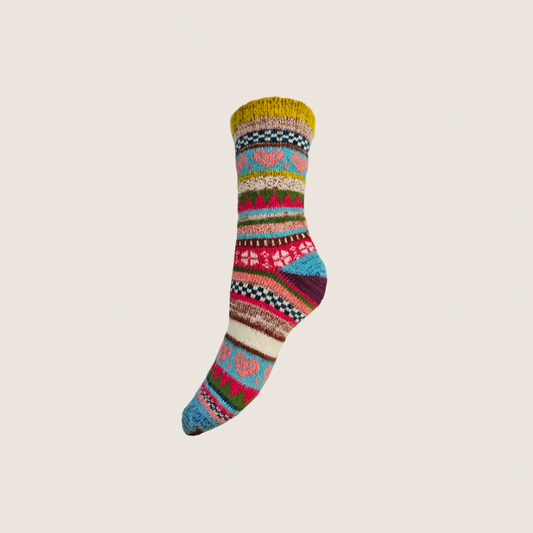 Wool Blend Scandi Socks