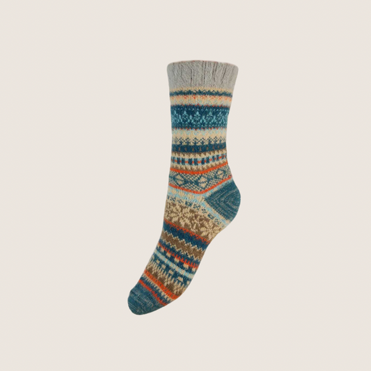 Wool Blend Scandi Socks