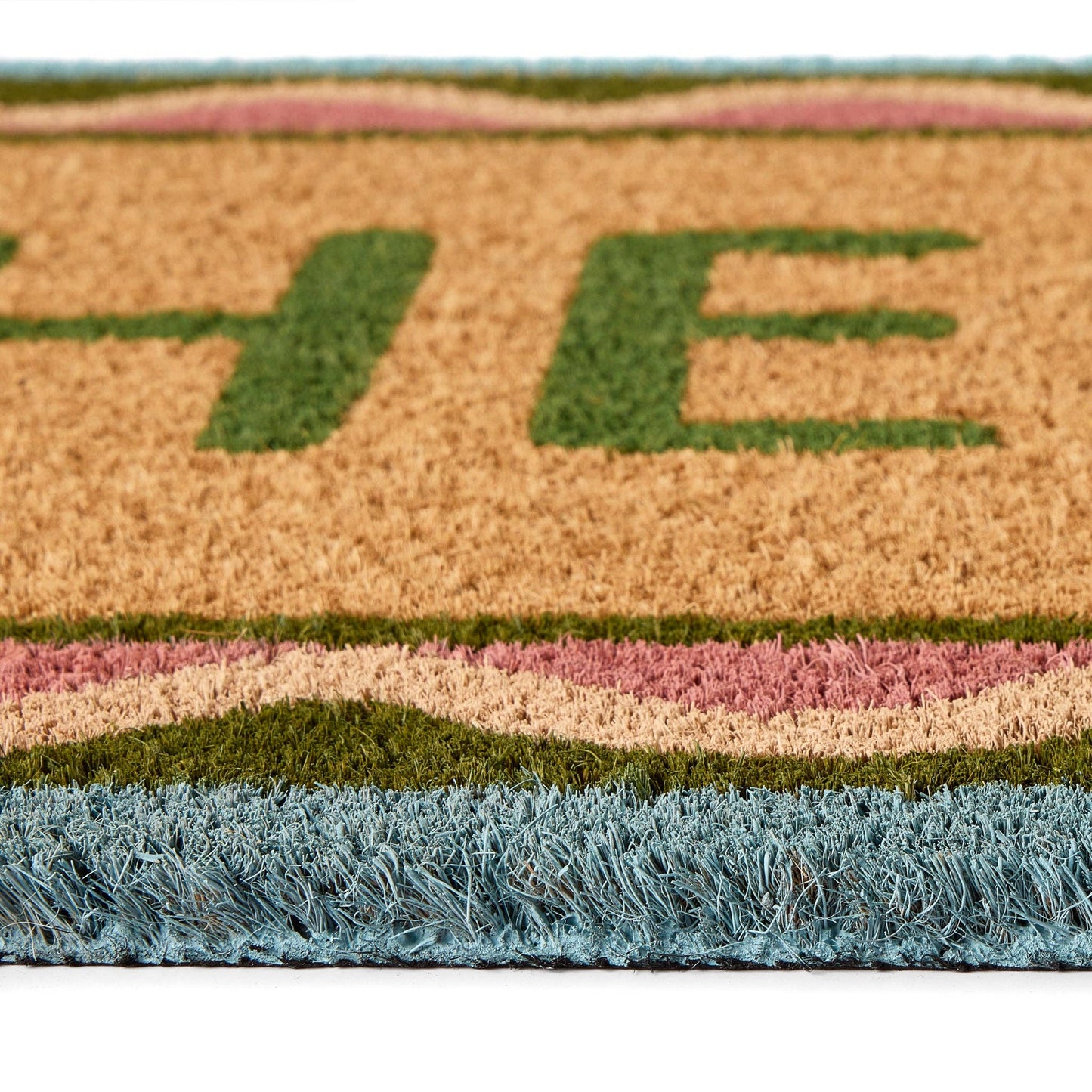 Scallop Hello Coir Doormat – 45 x 75cm