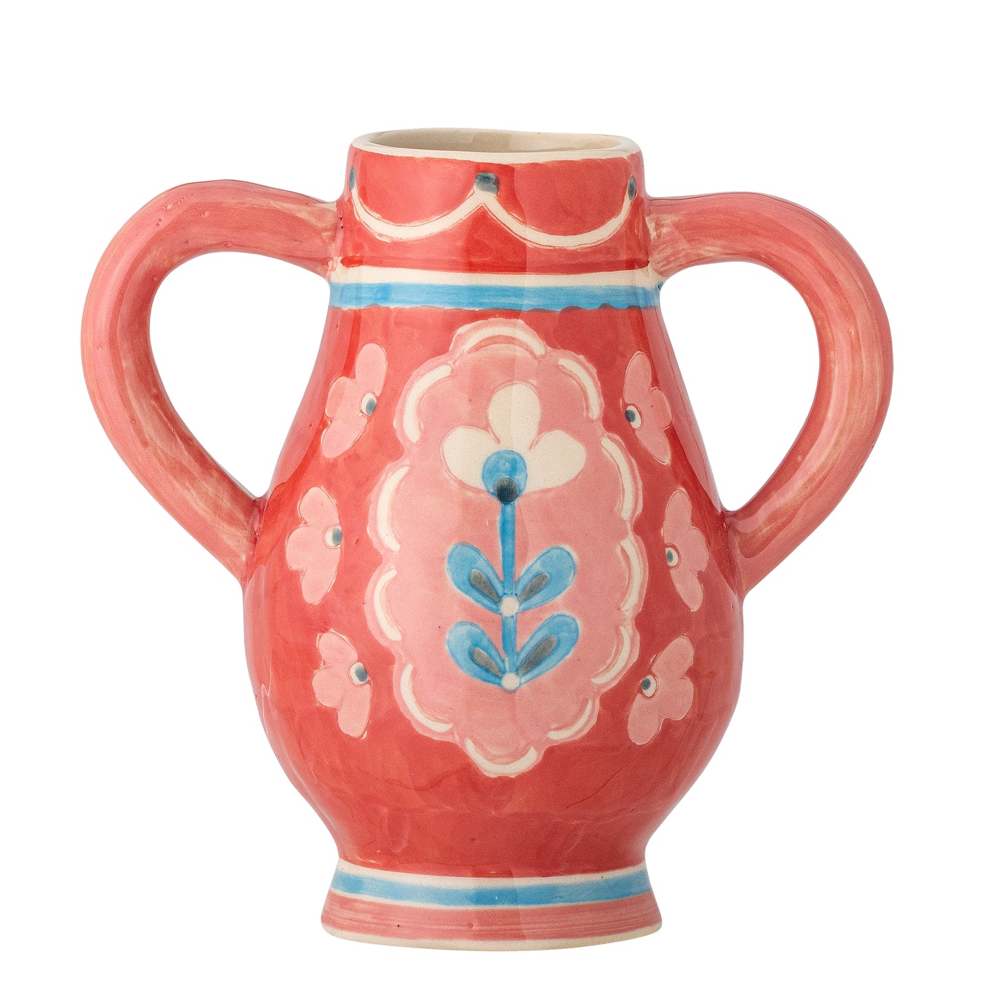 Odina Vase, Rose, Stoneware