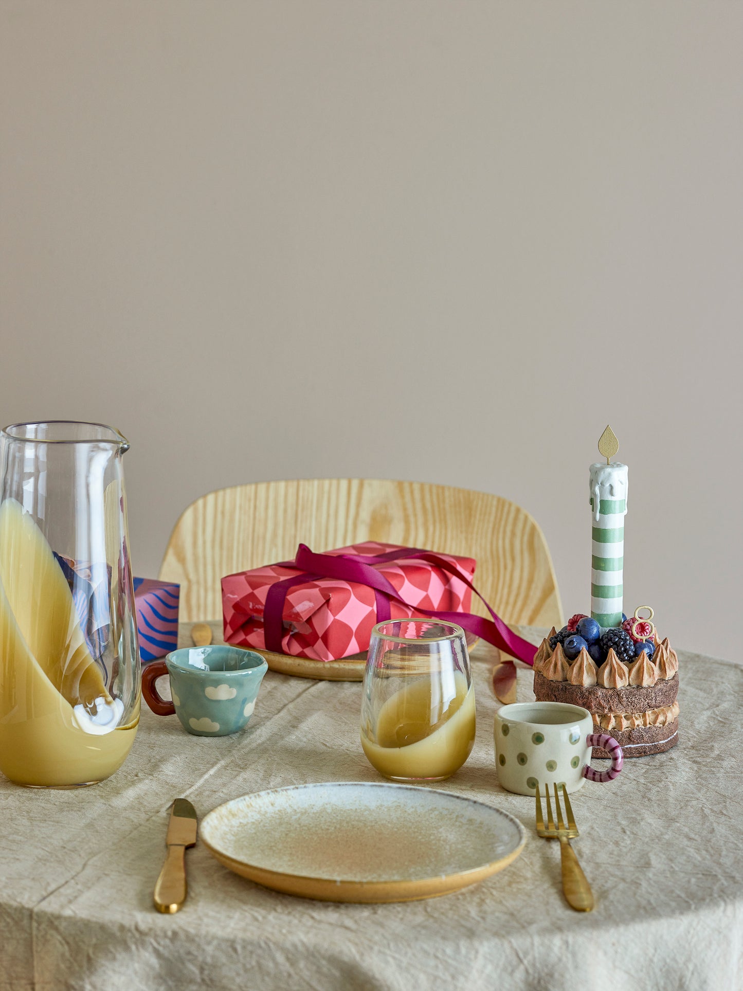 Nini EspressoCup, Stoneware - Nature