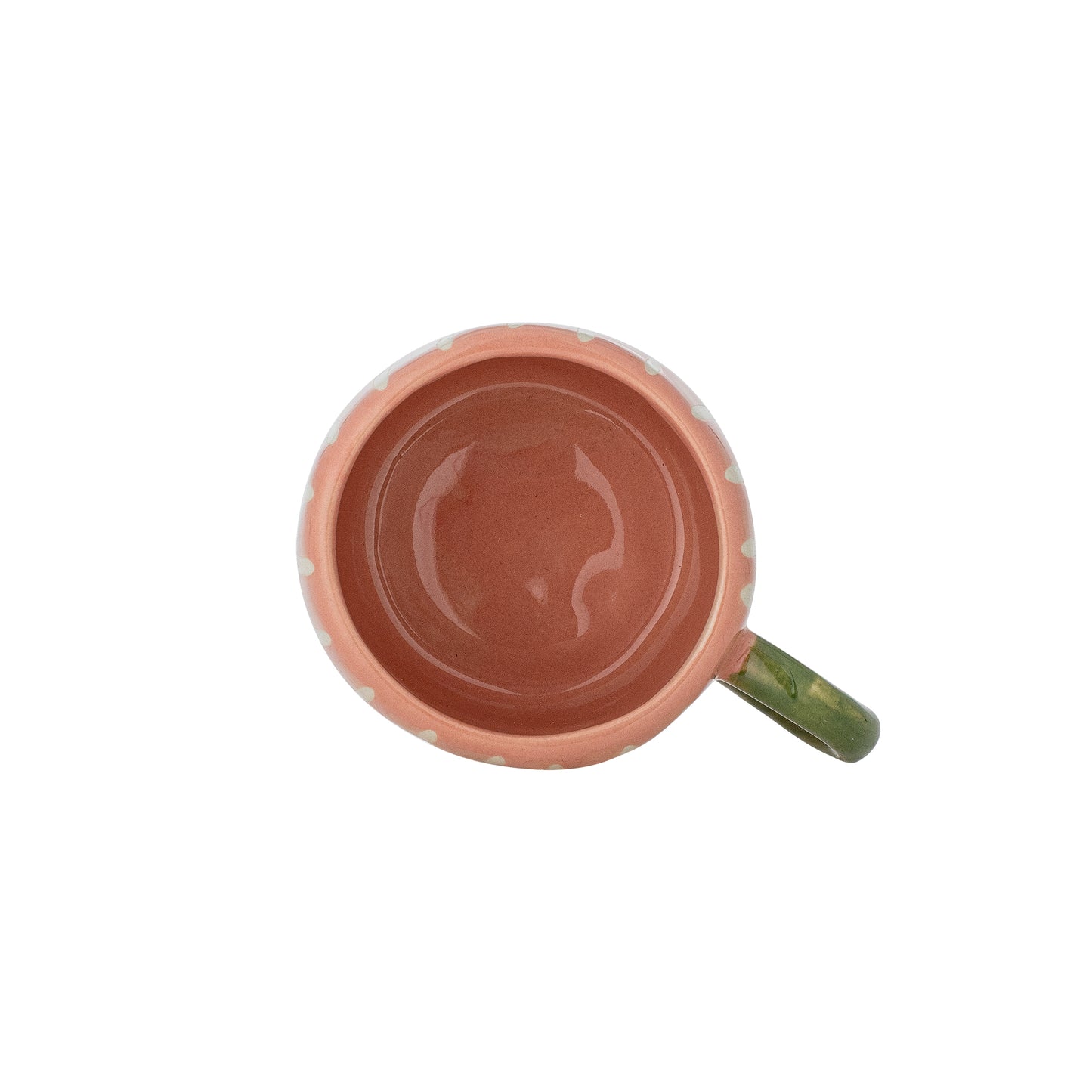 Nini Espresso Cup, Stoneware - Rose Stripe