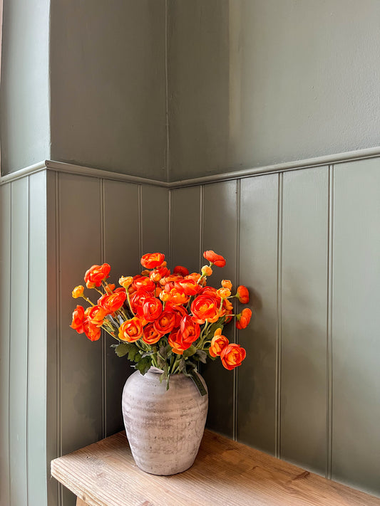 Mini Camelli Stem - Orange Flowers