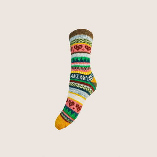 Wool Blend Scandi Socks