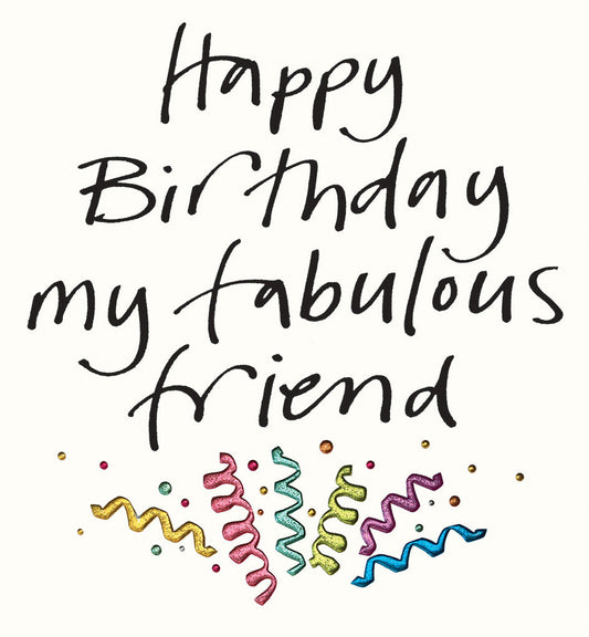 Fabulous Friend Card