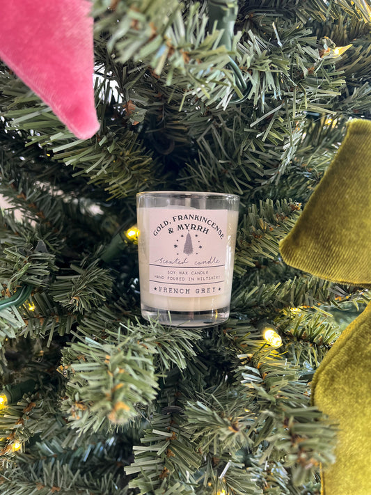 Gold, Frankincense & Myrrh Votive Candle