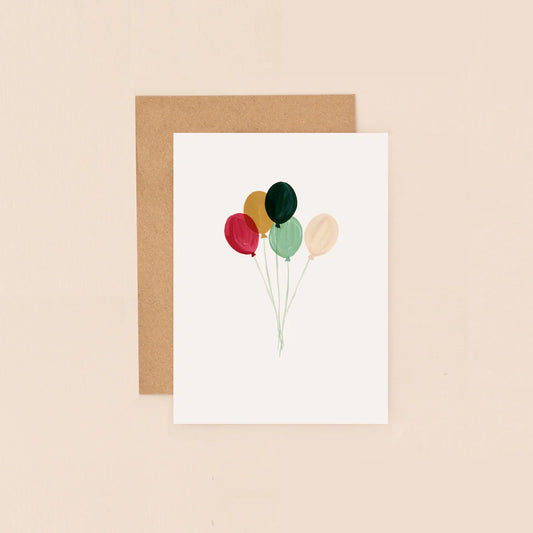 Balloons Mini Card