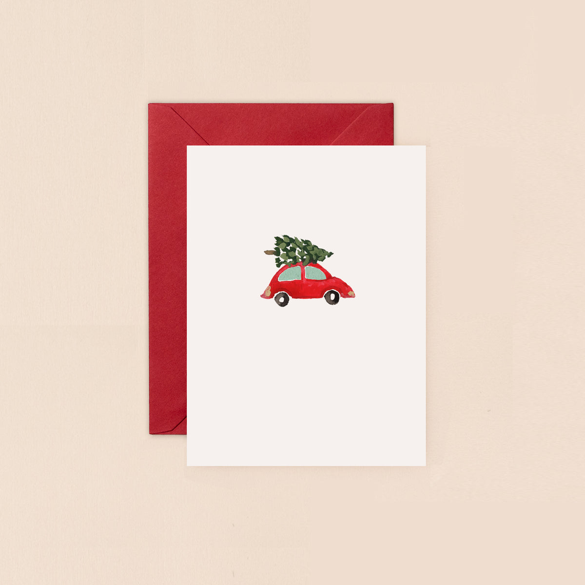 Christmas Car Mini Card