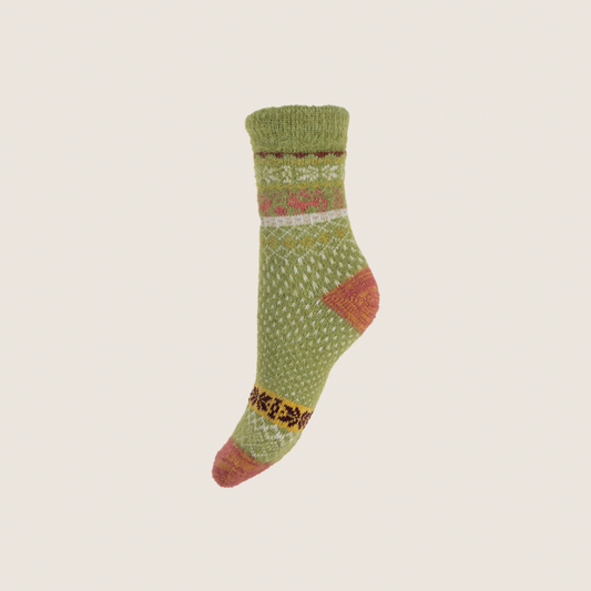 Wool Blend Scandi Socks