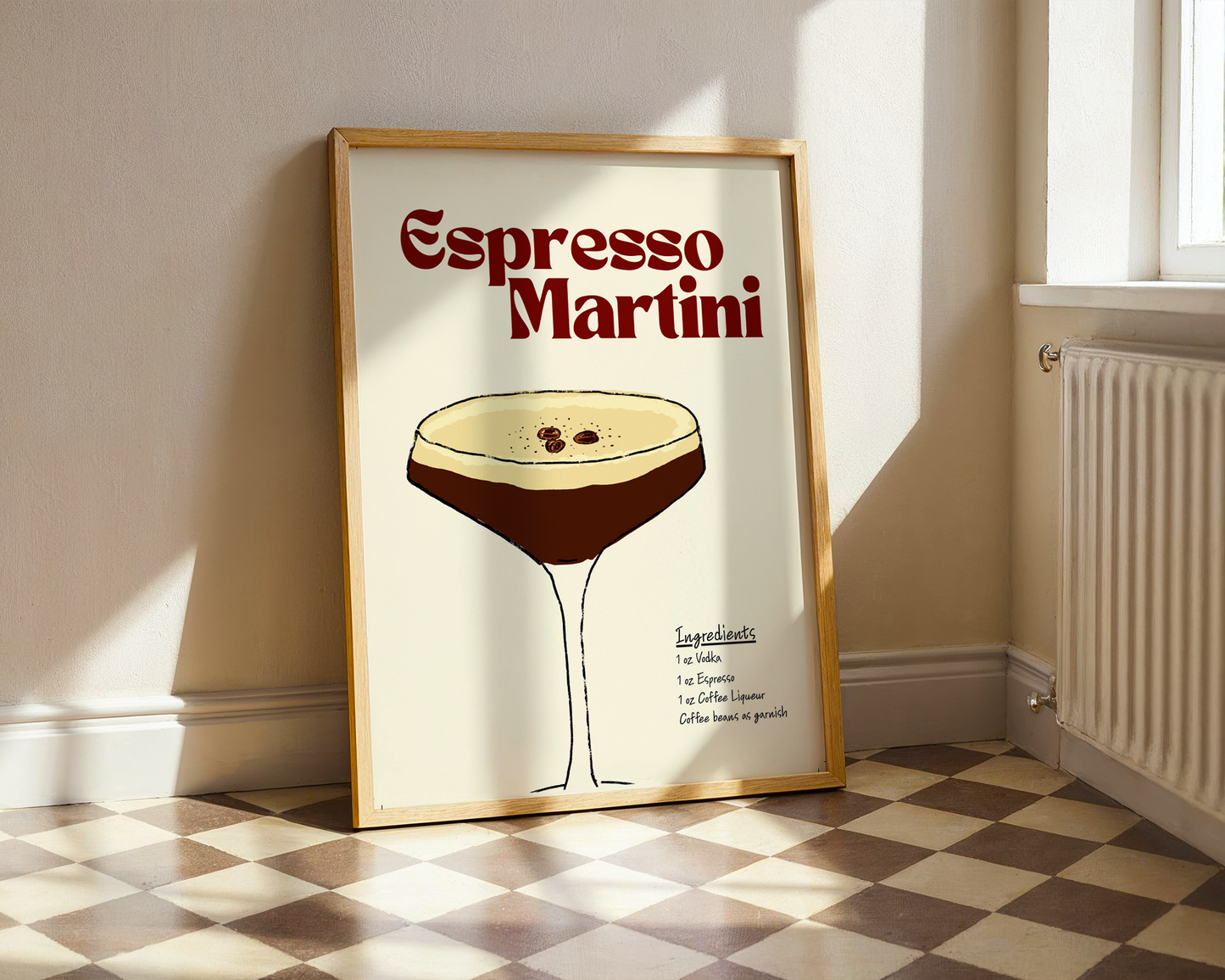 Espresso Martini Cocktail Recipe Print