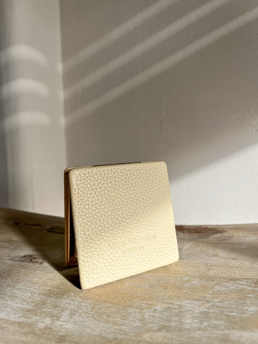 Alice Wheeler Compact mirror - Sand