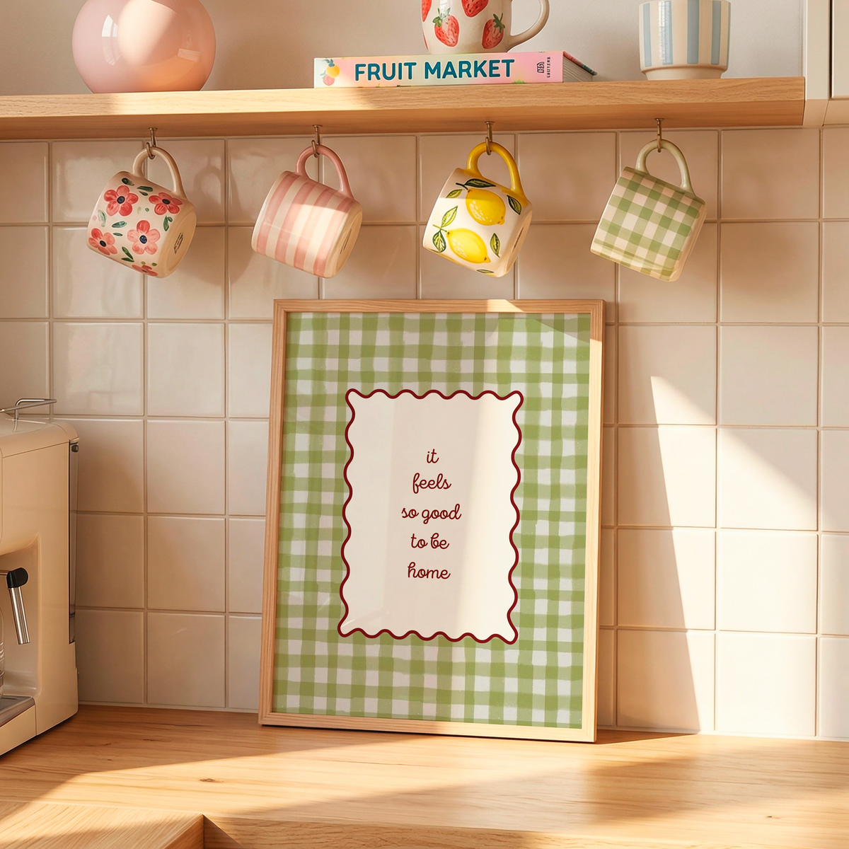 It Feels So Good To Be Home Print