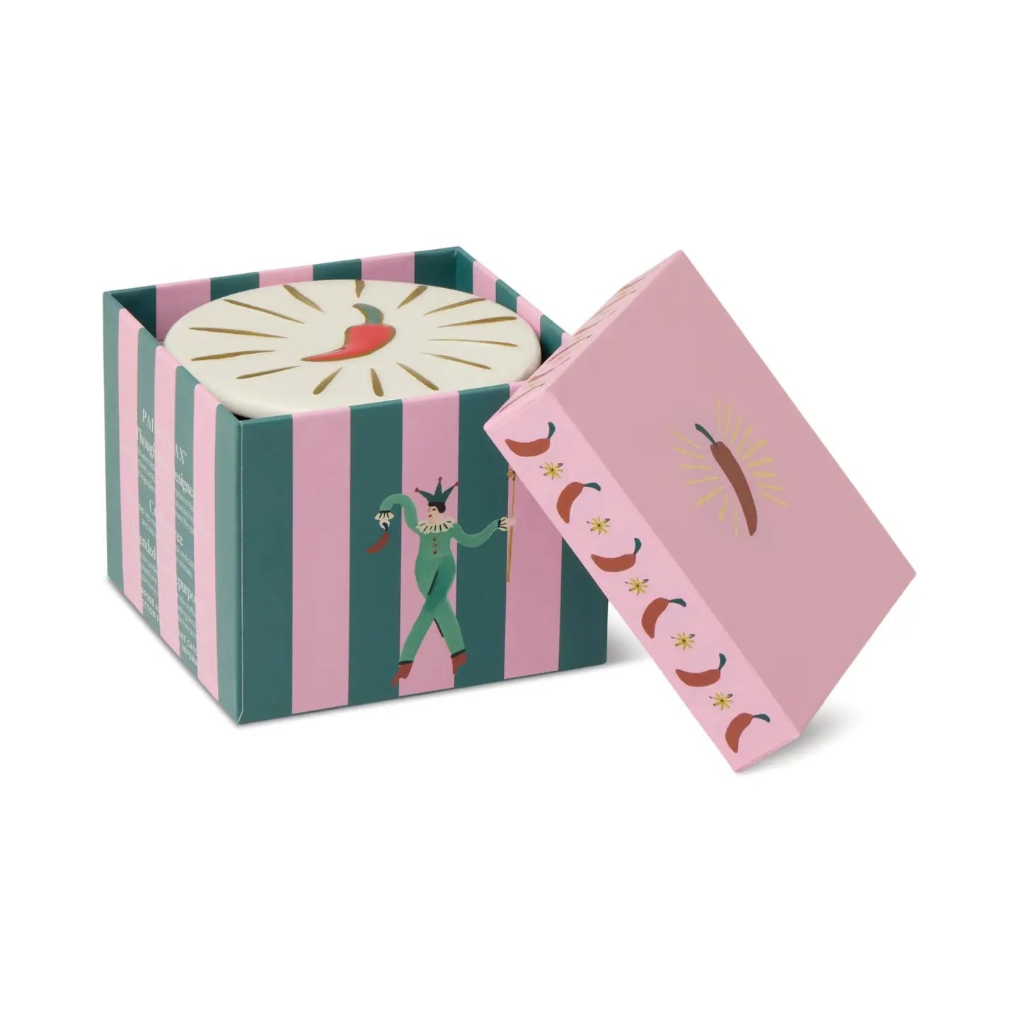 Paddywax Chili Pepper & Mango Charmed Glass Candle