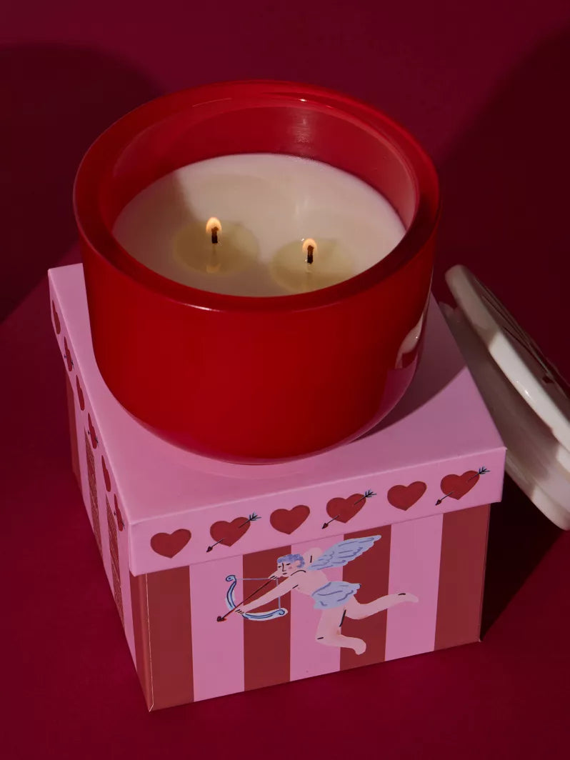 Paddywax Charmed Wild Fig Rose Glass Candle