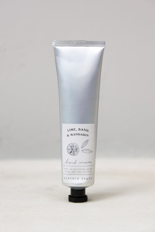 Lime, Basil & Mandarin - French Grey Signature Hand Cream
