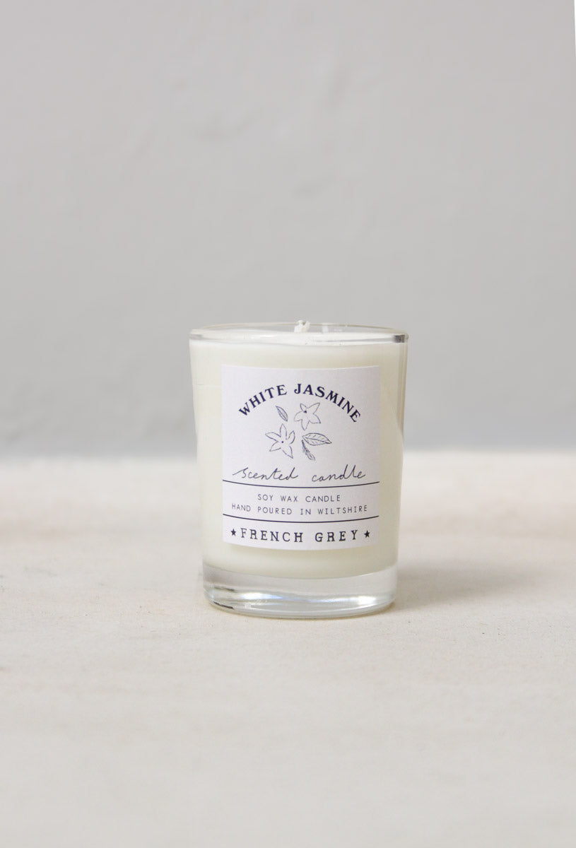 White Jasmine - French Grey Signature Votive Candle
