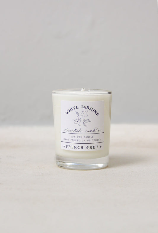 White Jasmine - French Grey Signature Votive Candle