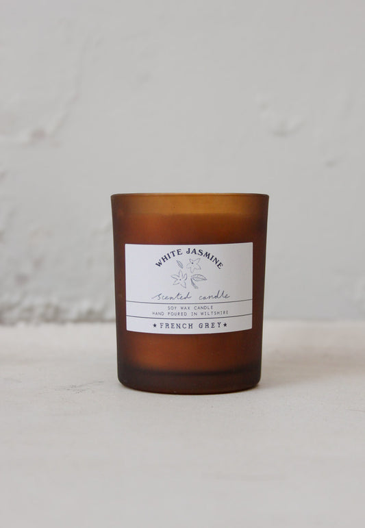 White Jasmine - French Grey Signature Candle