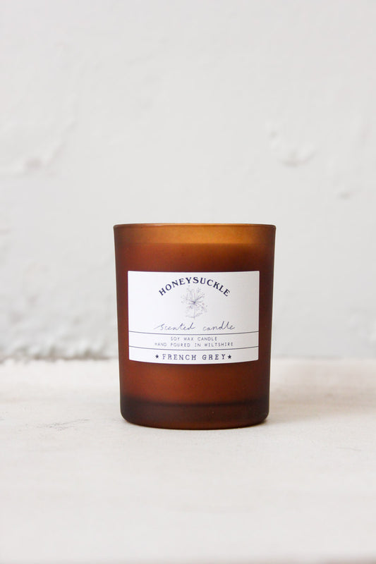 Honeysuckle - French Grey Signature Candle