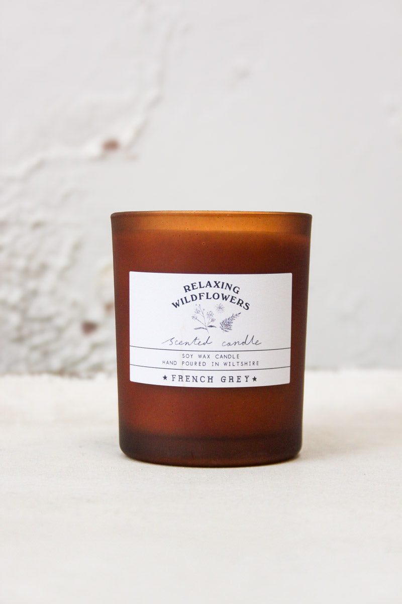 Relaxing Wildflowers - French Grey Signature Candle