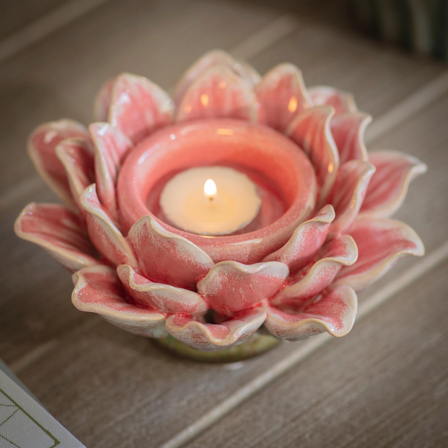 Tresco Blush Blossom Candle Holder