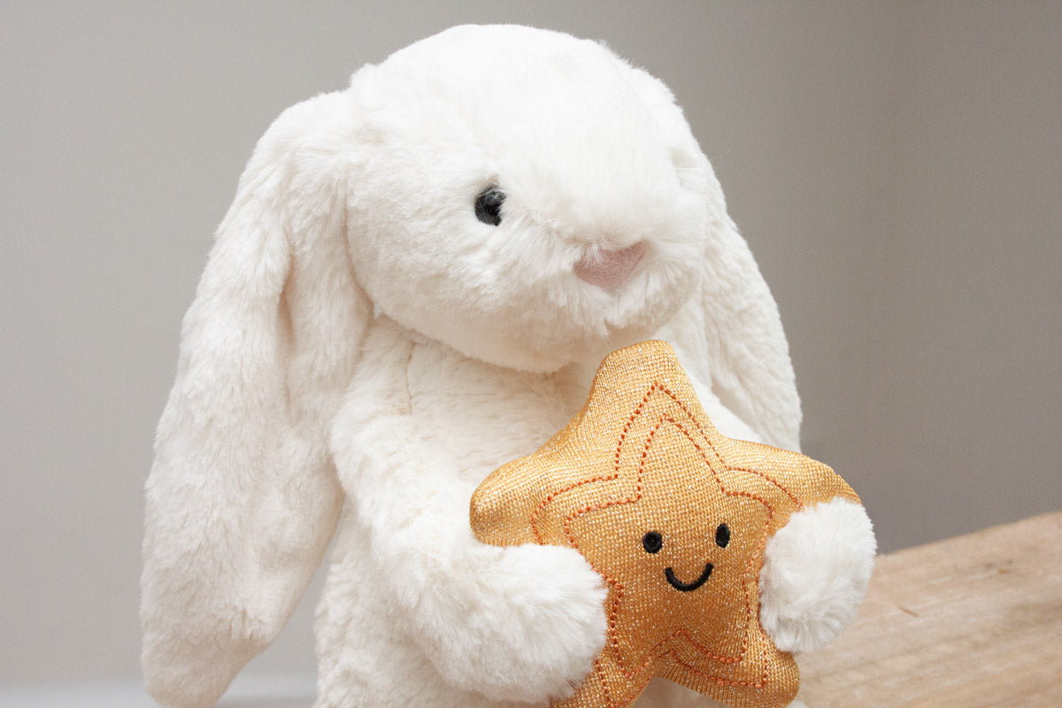 Jellycat Cream Bunny with Star