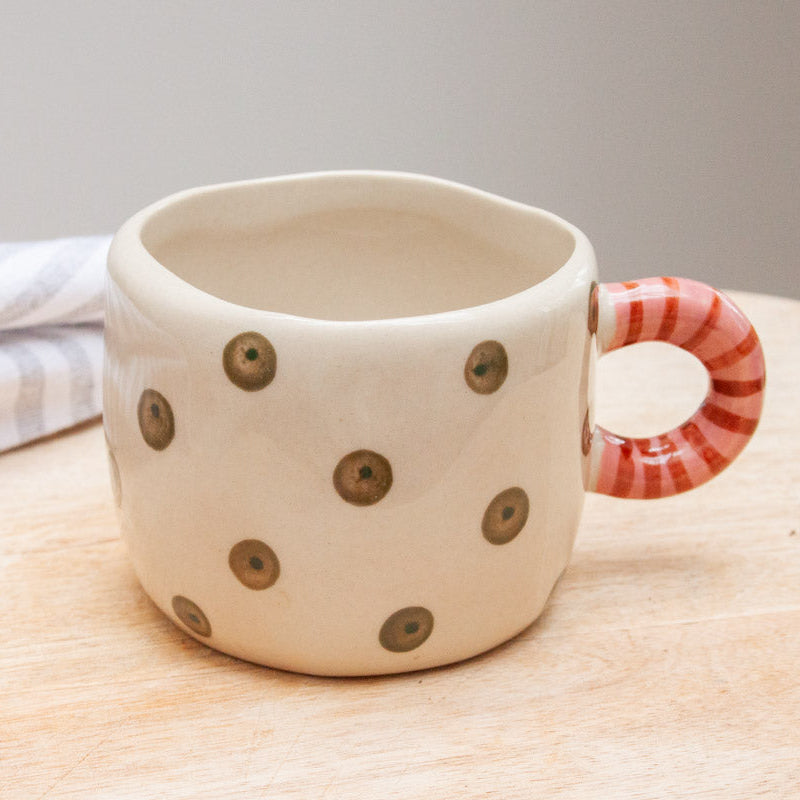 Nini Espresso Cup, Stoneware - Nature