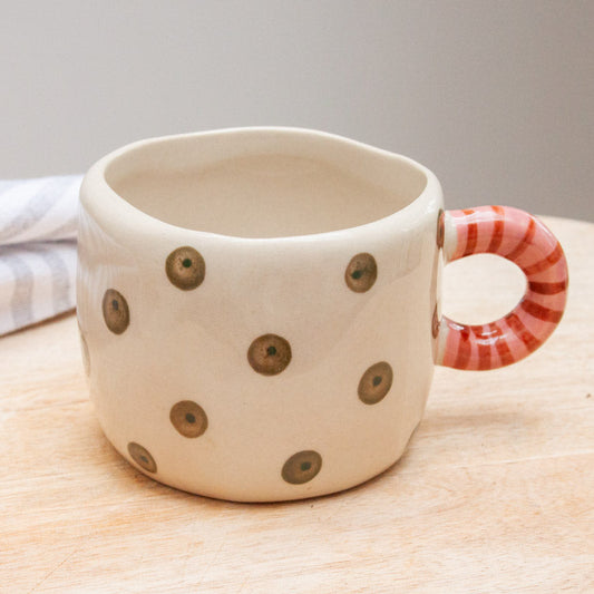 Nini Espresso Cup, Stoneware - Nature