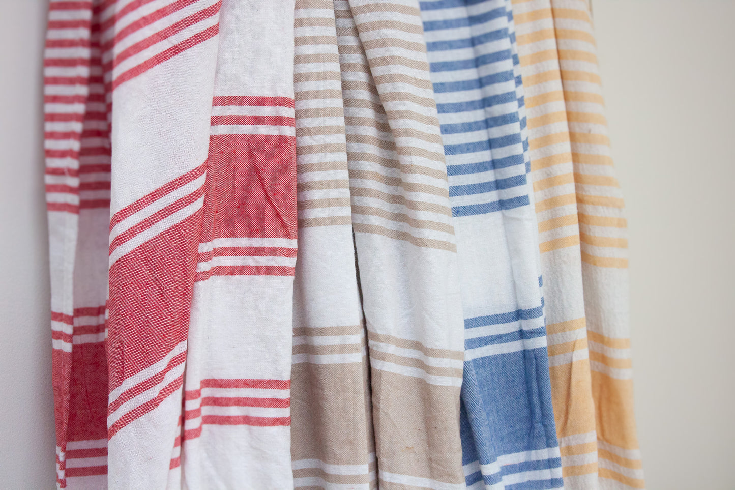 Blue Hammam Stripe Spa Towel