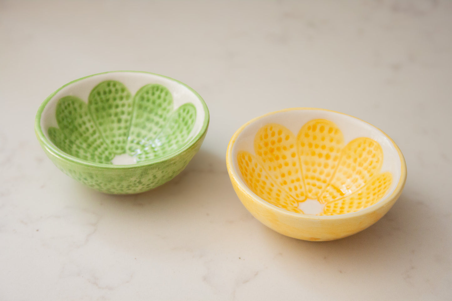 Lemon Ceramic Dipping & Trinket Bowl