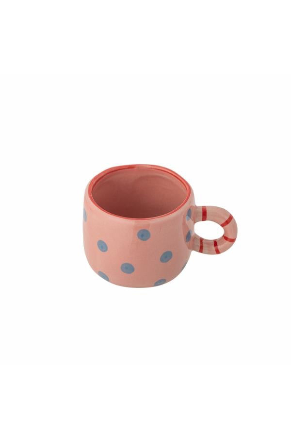 Nini Espresso Cup, Stoneware - Pink